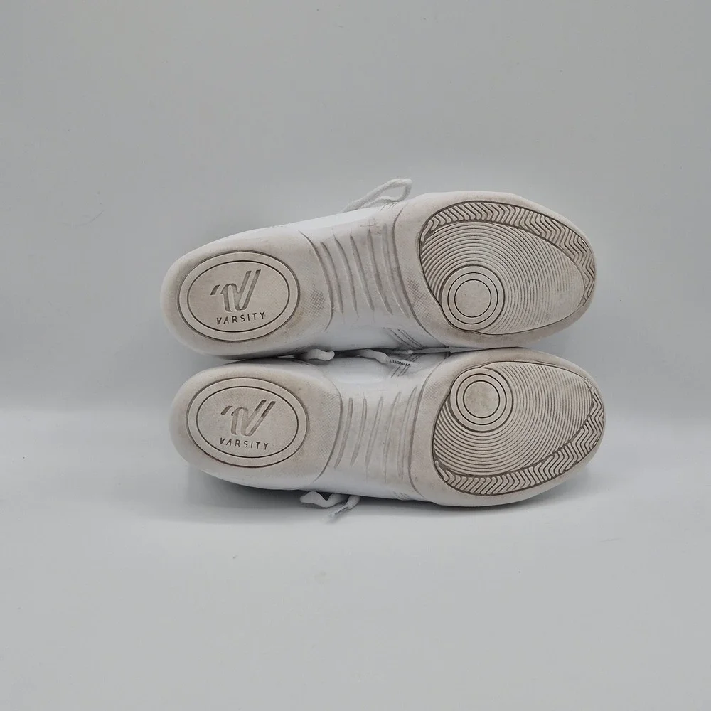 Varsity Huddle Shoes Womens Size 7.5 White Cheerleading Athletic Sneakers 107554